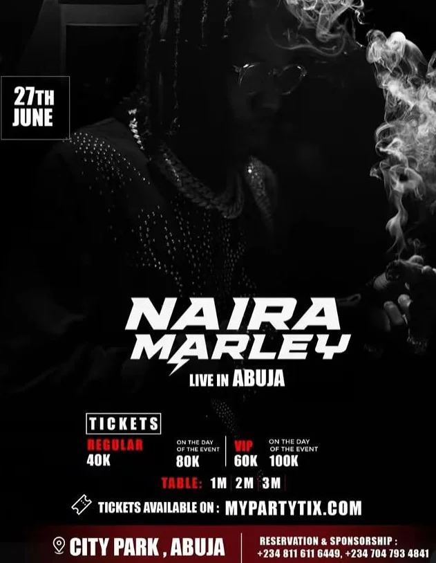 Naira Marley Live In Abuja