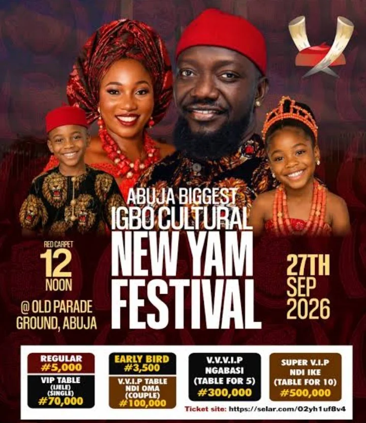 Abuja biggest Igbo cultural new yam festival