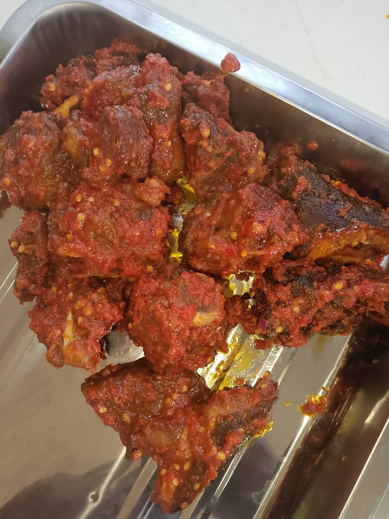 Peppered Goat Meat