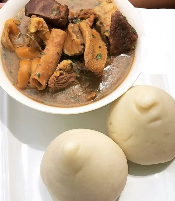 White soups with any Swallow