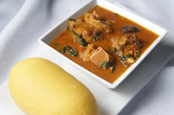 Fresh Fish soup with any Swallow