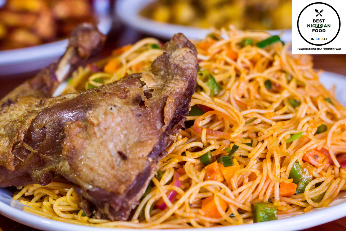 Spaghetti with beef